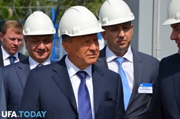 "Газпром" открыл в Уфе первую газозаправочную станцию