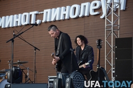 Выступление группы "Агата Кристи" на «Арт-Уфе - 2015»